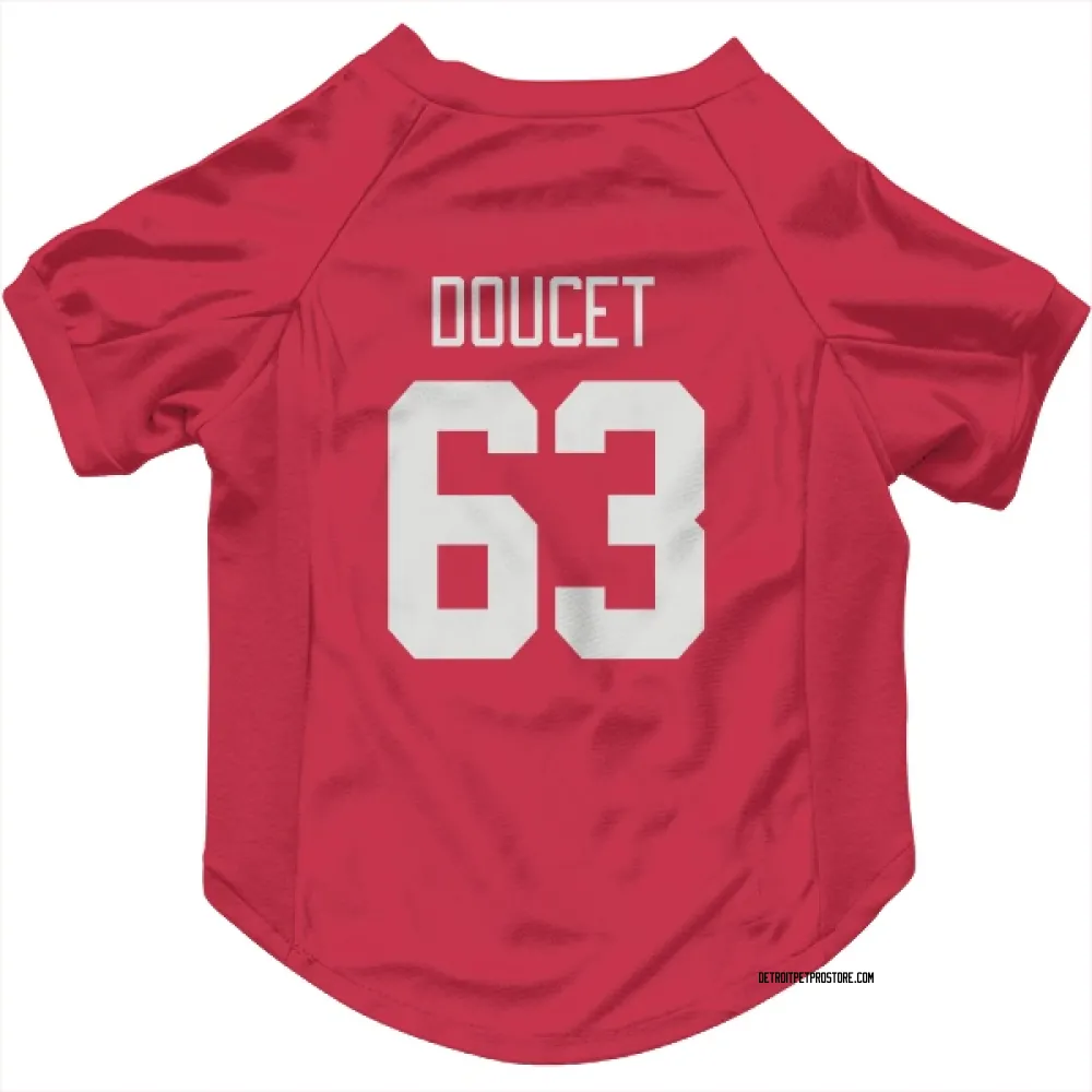 Detroit Red Wings Alexandre Doucet Red Pet Jersey for Dog & Cat