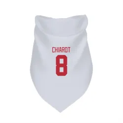 Detroit Red Wings Ben Chiarot White Pet Bandana for Dog & Cat