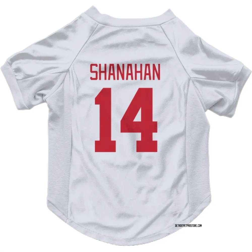 Detroit Red Wings Brendan Shanahan White Pet Jersey for Dog & Cat