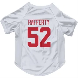 Detroit Red Wings Brogan Rafferty White Pet Jersey for Dog & Cat