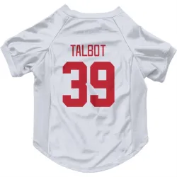 Detroit Red Wings Cam Talbot White Pet Jersey for Dog & Cat