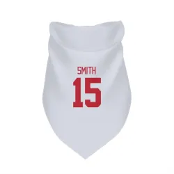 Detroit Red Wings Craig Smith White Pet Bandana for Dog & Cat