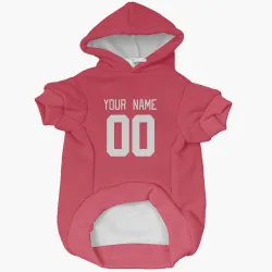 Detroit Red Wings Custom Red Pet Hoodie for Dog & Cat