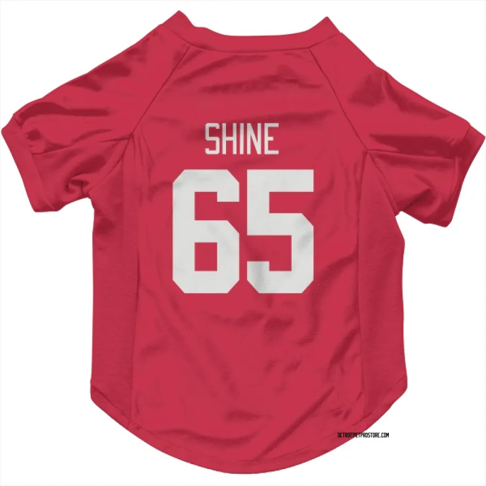 Detroit Red Wings Dominik Shine Red Pet Jersey for Dog & Cat