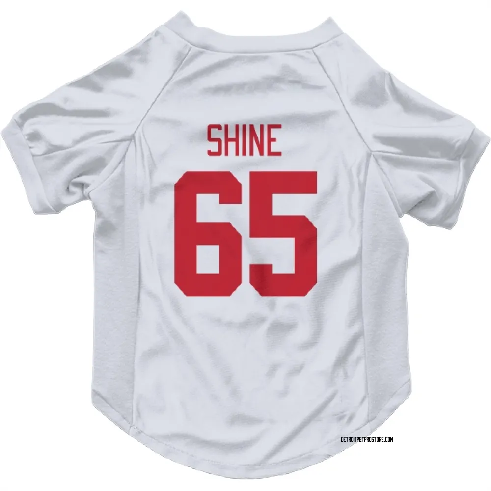 Detroit Red Wings Dominik Shine White Pet Jersey for Dog & Cat