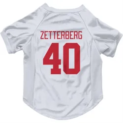 Detroit Red Wings Henrik Zetterberg White Pet Jersey for Dog & Cat