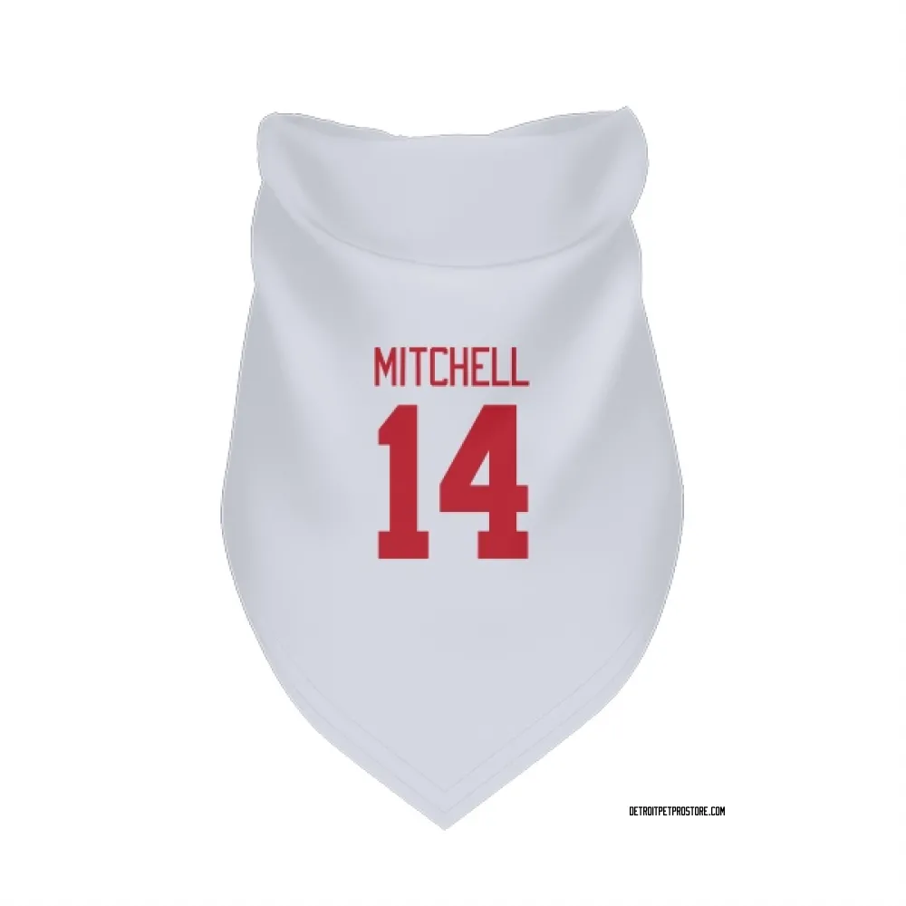 Detroit Red Wings Ian Mitchell White Pet Bandana for Dog & Cat