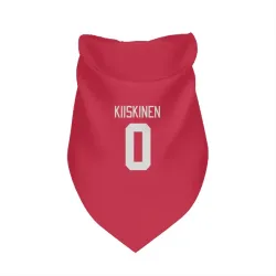 Detroit Red Wings Jesse Kiiskinen Red Pet Bandana for Dog & Cat