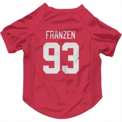 Detroit Red Wings Johan Franzen Red Pet Jersey for Dog & Cat