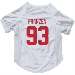 Detroit Red Wings Johan Franzen White Pet Jersey for Dog & Cat