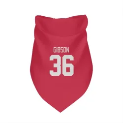 Detroit Red Wings John Gibson Red Pet Bandana for Dog & Cat