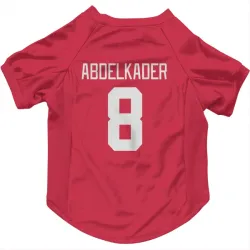 Detroit Red Wings Justin Abdelkader Red Pet Jersey for Dog & Cat