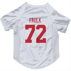 Detroit Red Wings Justin Faulk White Pet Jersey for Dog & Cat