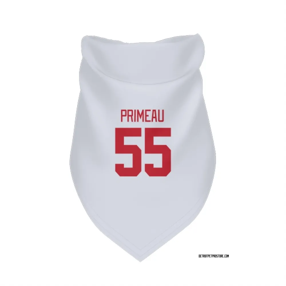 Detroit Red Wings Keith Primeau White Pet Bandana for Dog & Cat