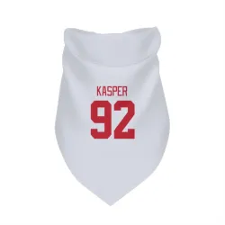 Detroit Red Wings Marco Kasper White Pet Bandana for Dog & Cat