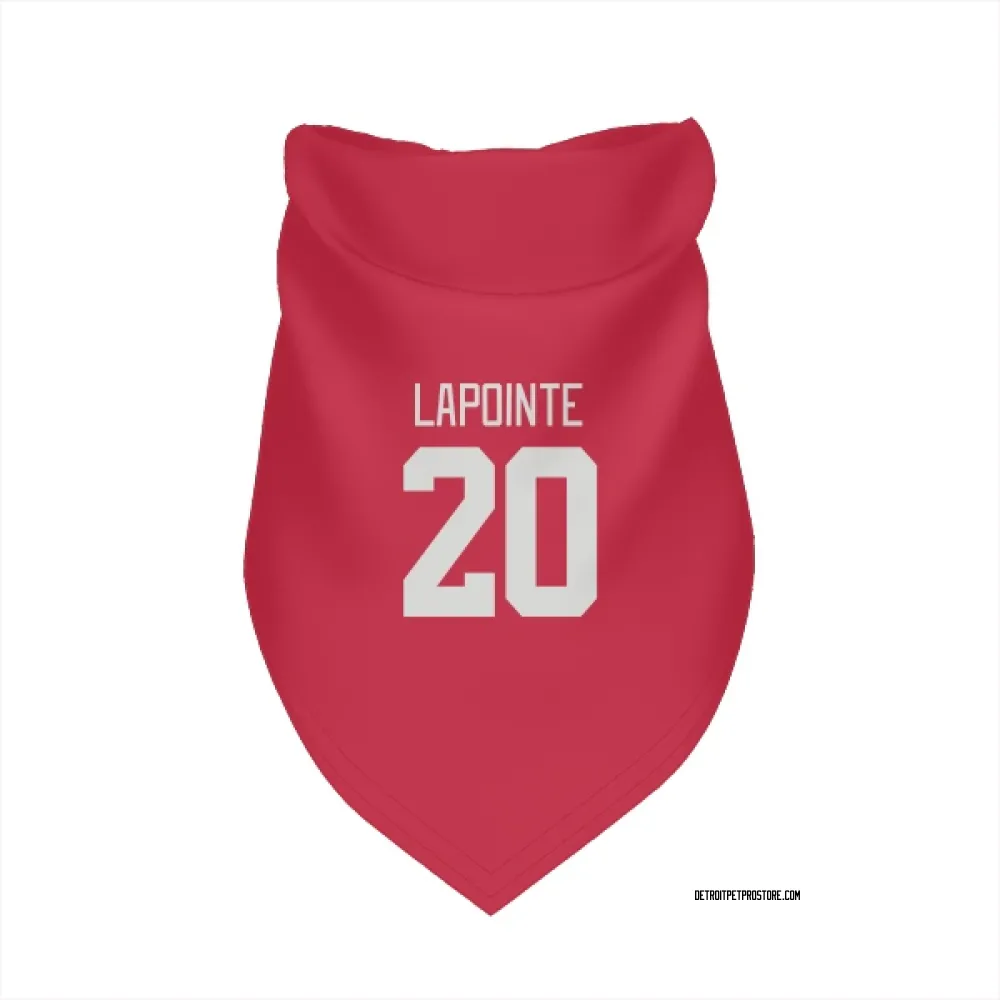Detroit Red Wings Martin Lapointe Red Pet Bandana for Dog & Cat