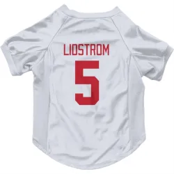 Detroit Red Wings Nicklas Lidstrom White Pet Jersey for Dog & Cat