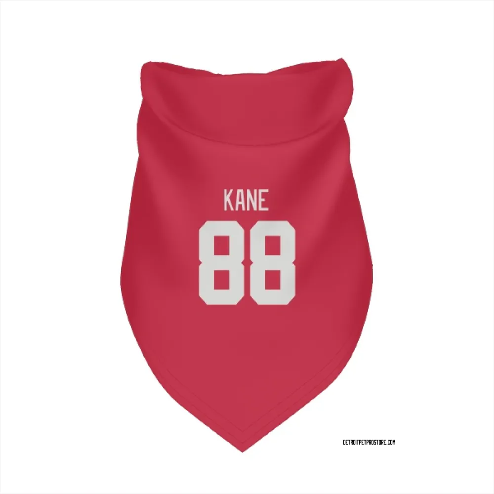Detroit Red Wings Patrick Kane Red Pet Bandana for Dog & Cat