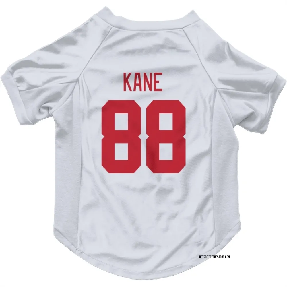 Detroit Red Wings Patrick Kane White Pet Jersey for Dog & Cat