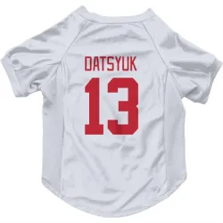 Detroit Red Wings Pavel Datsyuk White Pet Jersey for Dog & Cat