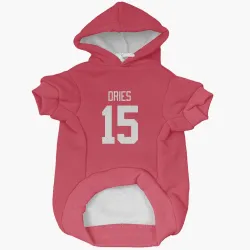 Detroit Red Wings Sheldon Dries Red Pet Hoodie for Dog & Cat