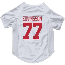Detroit Red Wings Simon Edvinsson White Pet Jersey for Dog & Cat