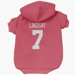 Detroit Red Wings Ted Lindsay Red Pet Hoodie for Dog & Cat