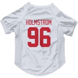 Detroit Red Wings Tomas Holmstrom White Pet Jersey for Dog & Cat