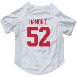 Detroit Red Wings Travis Hamonic White Pet Jersey for Dog & Cat