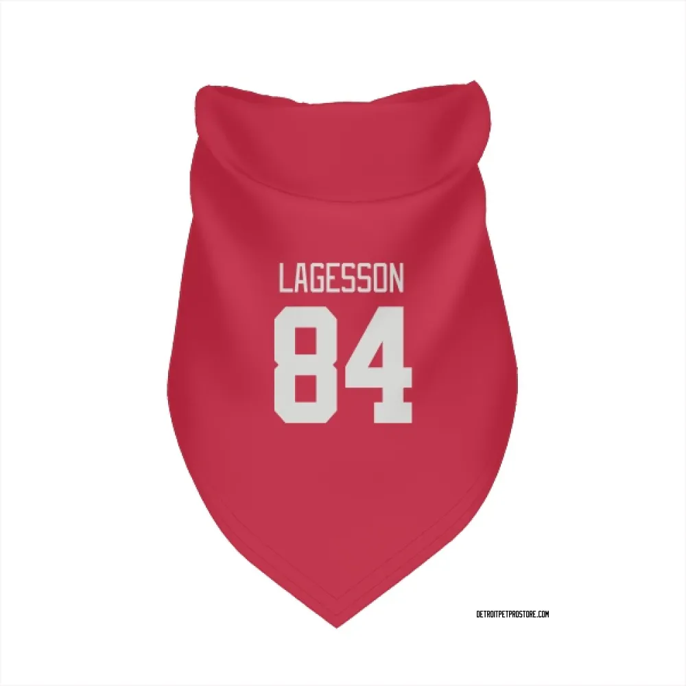 Detroit Red Wings William Lagesson Red Pet Bandana for Dog & Cat