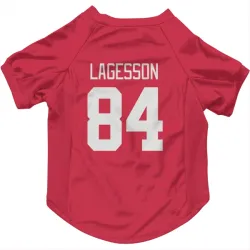 Detroit Red Wings William Lagesson Red Pet Jersey for Dog & Cat