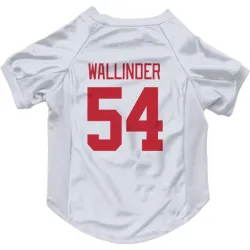Detroit Red Wings William Wallinder White Pet Jersey for Dog & Cat